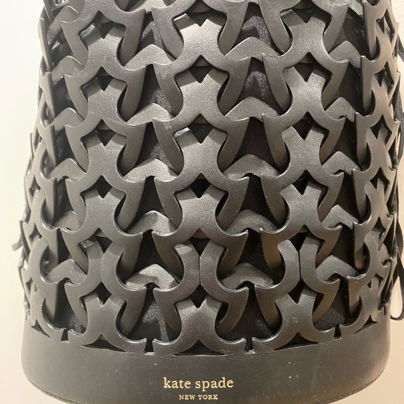 Kate Spade laser cut bucket bag - Picture 5 of 7